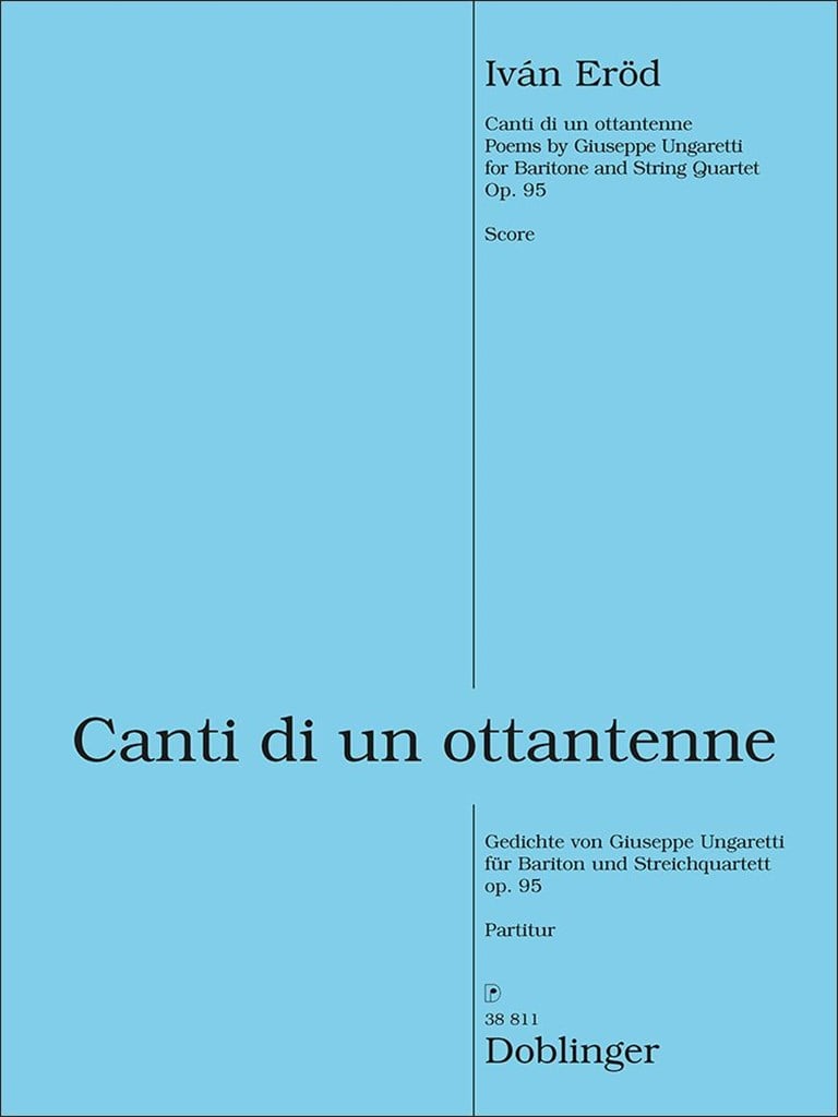 Canti di un ottanttenne